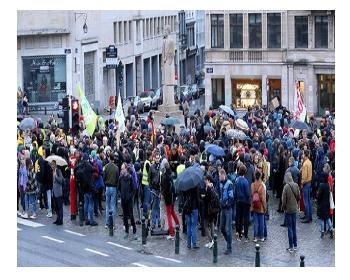 Belçika’Da Polis Şiddeti Protestosu