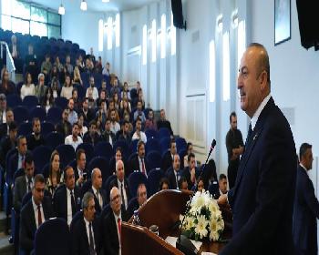 Çavuşoğlu: Diplomasiyle Ve Barışçıl Müzakerelerle Siyasi Çözüme Ulaşmamız Lazım