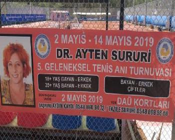 Dr Ayten Sururi, Tenis İle Anılacak