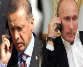 Erdoğan, Putin İle Telefonda Görüştü