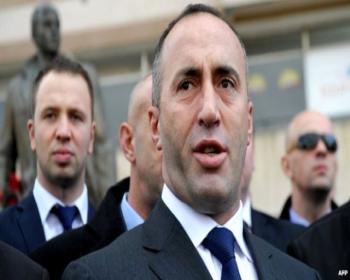 Fransa'da Eski Kosova Başbakanı Haradinaj'a Destek Gösterisi