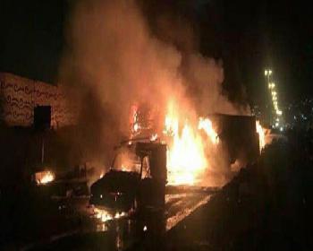 İran’Da Petrol Tankeri Yolcu Otobüsüne Çarptı