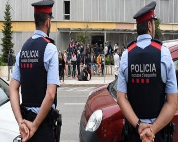 Katalonya'daki Referandum Girişimine Polis Müdahalesi