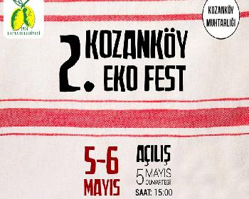 Kozanköy Eko Fest Hafta Sonu Yapılacak