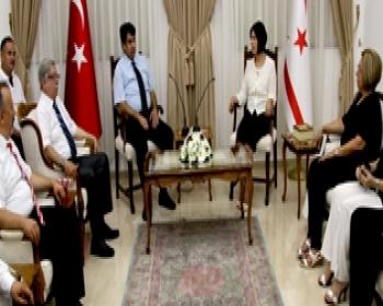 Meclis Başkanı Siber, Türkiye’Den Gelen Konuk Heyeti Kabulünde Darbe Girişimini Değerlendirdi