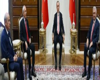 Türkiye Cumhurbaşkanı Erdoğan, Parti Liderleriyle Görüştü