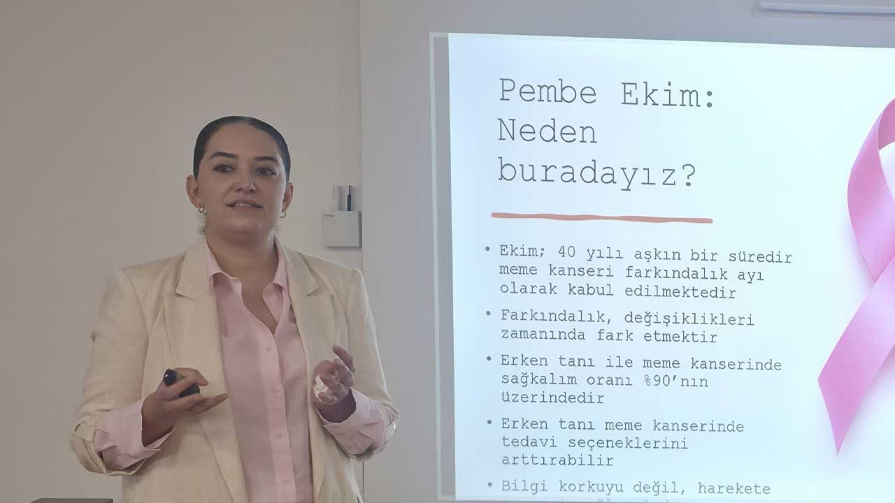 DAÜ'de "Meme Kanseri Farkındalık Semineri” düzenlendi
