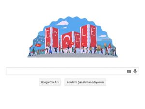 Google Cumhuriyet bayramımızı unutmadı