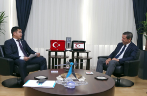 Dışişleri Bakanı Ertuğruloğlu, TÜRKPA heyetini kabul etti