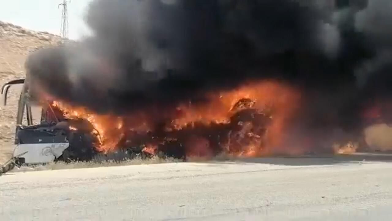 Suriye’de otobüs kazasında 35 kişi öldü, 30 kişi yaralandı