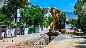 Yağmur suyu altyapısında son aşama
