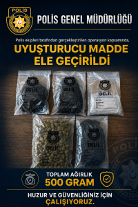 Paşaköy’de uyuşturucu operasyonu: 2 tutuklu, 1 kişi aranıyor
