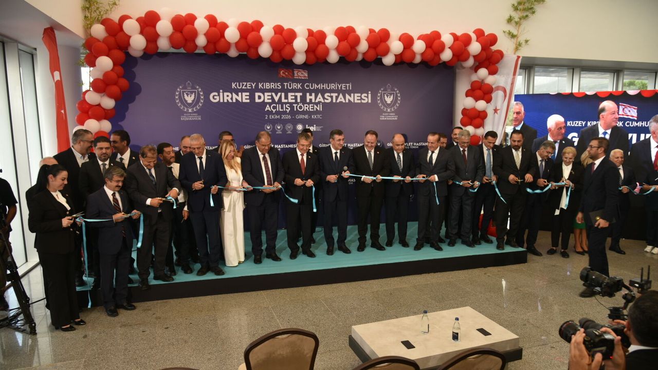 Girne ve Güzelyurt devlet hastaneleri eş zamanlı olarak açıldı