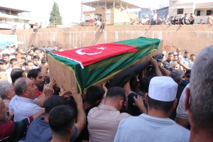 Girne’deki gemi faciasında hayatını kaybeden Mustafa Demir’in cenazesi Hatay’da defnedildi